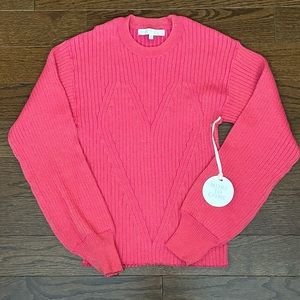 More To Come top.  Pink with sparkle. SIZE: MED